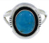 Turquoise And Sterling Silver Southwestern Ring Size 5-3/4 YX87693